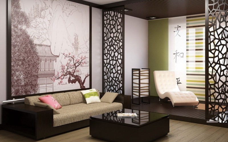 Японский стиль интерьера квартиры