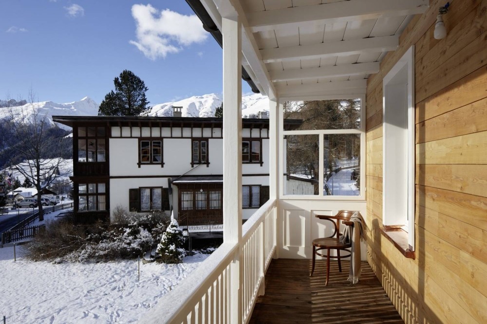 Дом с богатой историей на высокогорном швейцарском курорте