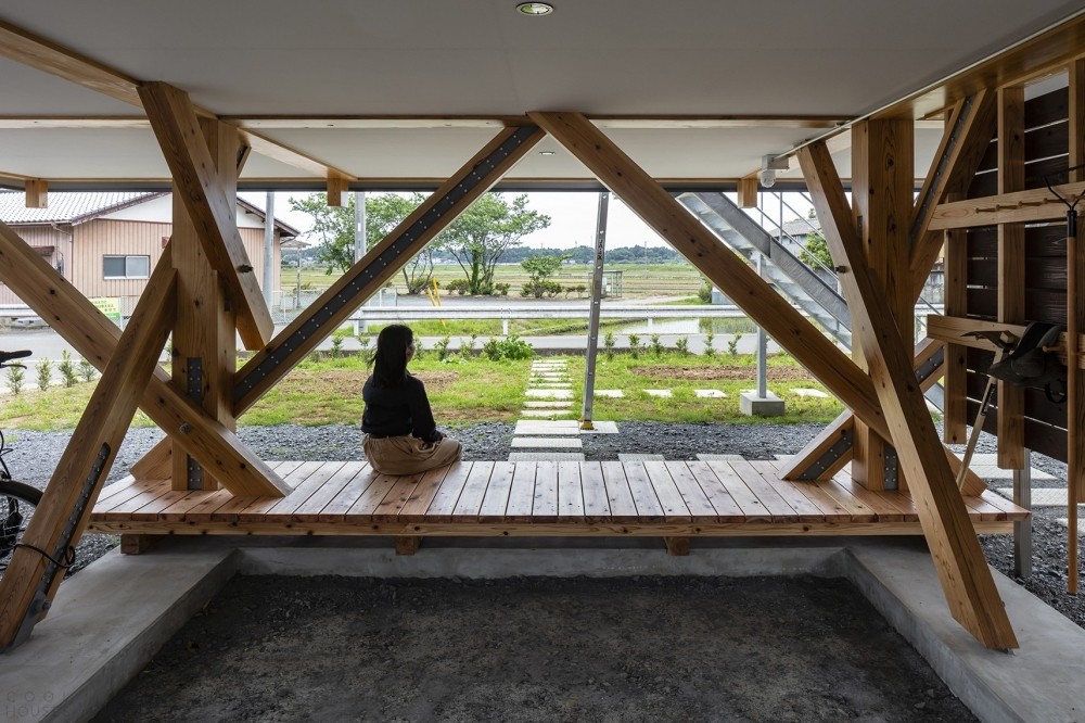 «Дом на сваях», вдохновленный индонезийскими фермерскими домами