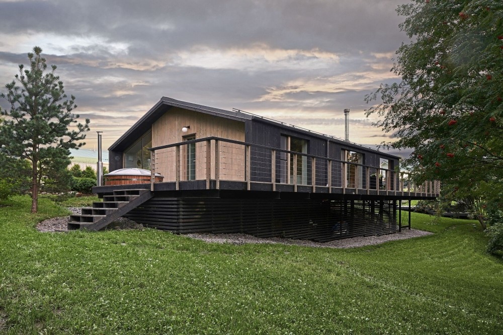 Загородный модульный дом с атмосферой хюгге