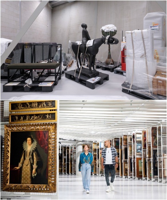 Здание в виде зеркальной чаши станет первым музеем с открытым доступом ко всем артефактам