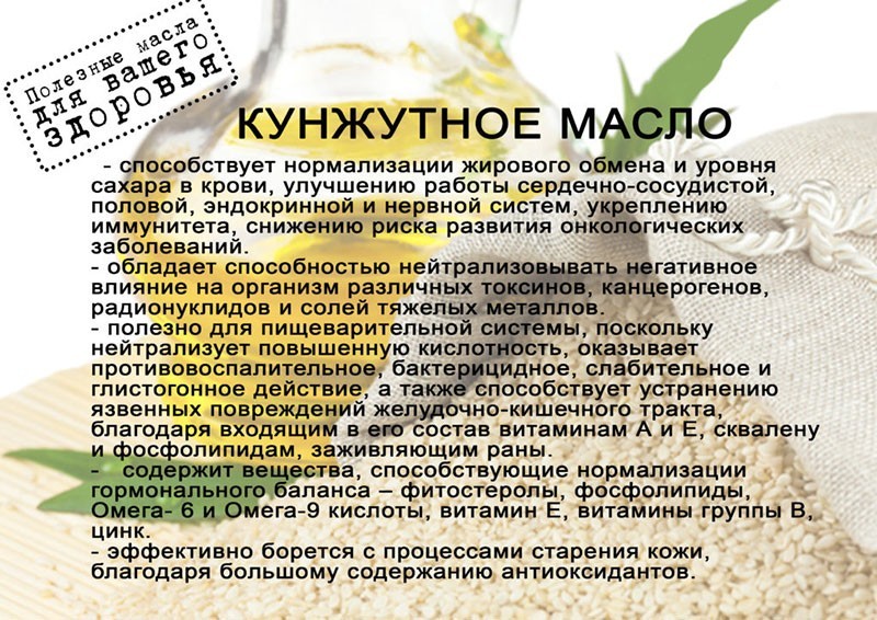 Чем полезно кунжутное масло для здоровья и красоты