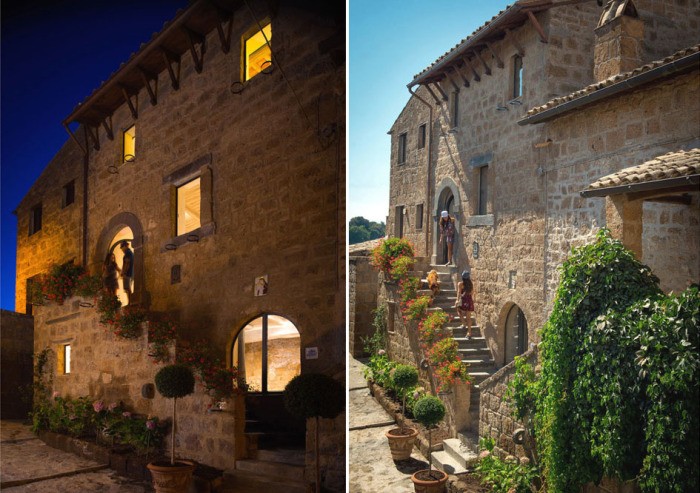 Дом с пещерами в современном исполнении: дань средневековому городу Италии