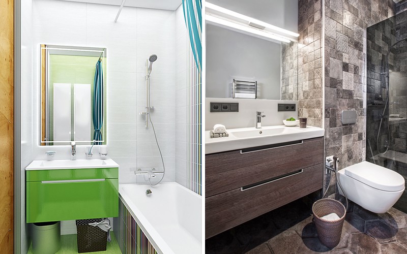 Интерьер ванной 2018 — современный дизайн в новом году (+80 фотоидей)