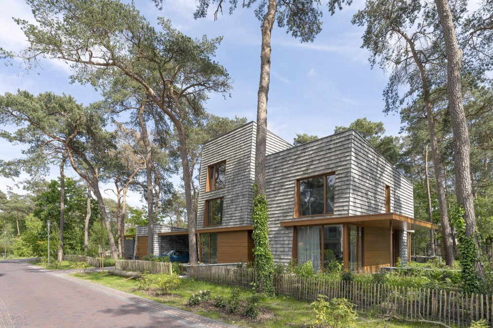Загородная резиденция с выразительным современным дизайном, Нидерланды