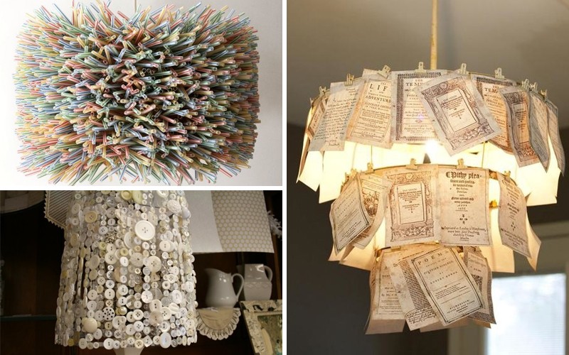 Абажур своими руками: варианты из ткани, бумаги и пластика — 100 идей для вдохновения