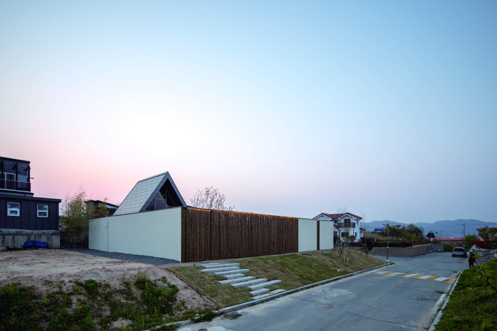 Дом с уникальной пространственной структурой, Южная Корея