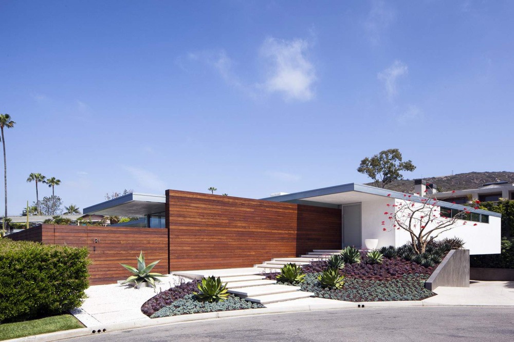 Роскошный калифорнийский дом с открытой архитектурой, США