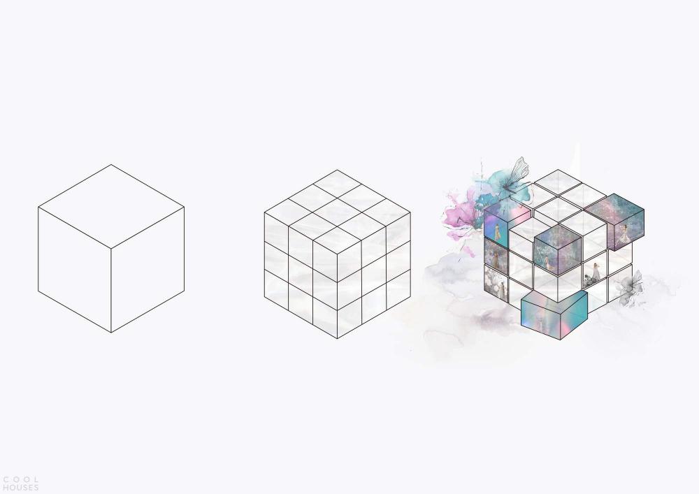 Эксклюзивный отель в форме кубика Рубика, Китай