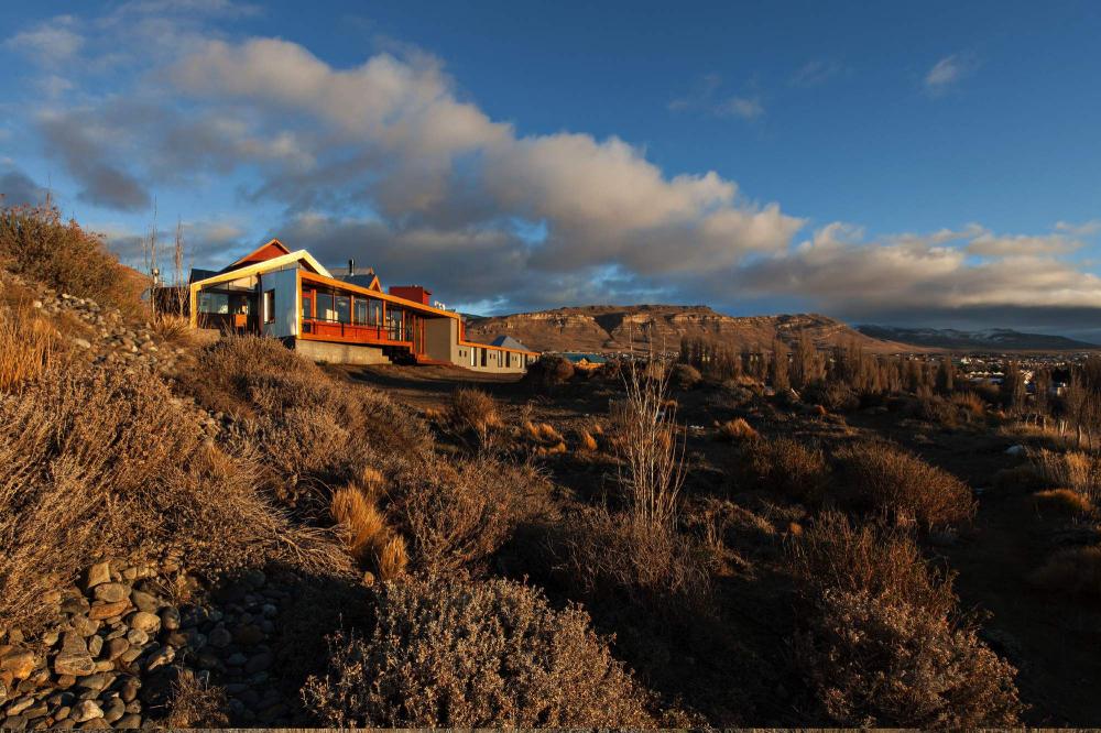 Расширение хостела Calafate в Южной Патагонии, Аргентина