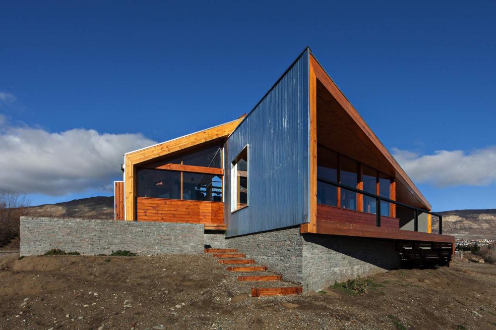 Расширение хостела Calafate в Южной Патагонии, Аргентина