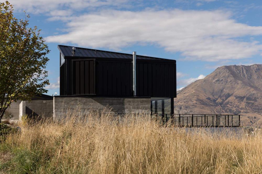 Стильный современный дом для отдыха на Южном острове Новой Зеландии