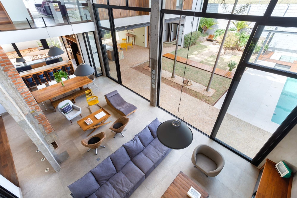 Комфортный семейный дом F.P. House, Бразилия