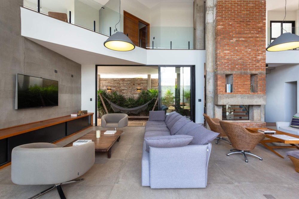 Комфортный семейный дом F.P. House, Бразилия