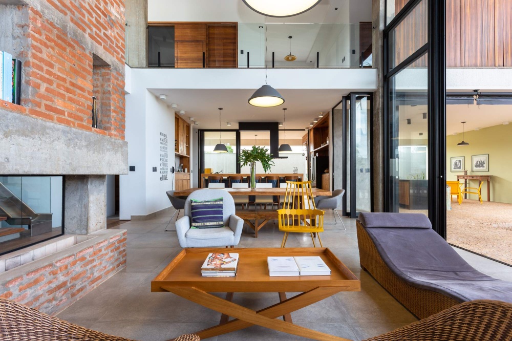 Комфортный семейный дом F.P. House, Бразилия