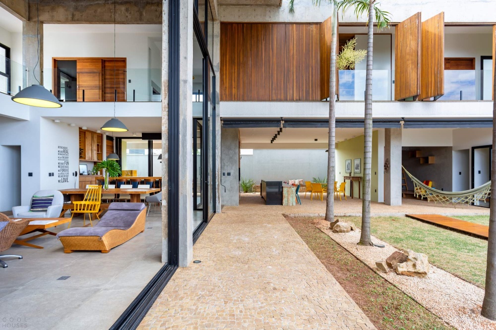Комфортный семейный дом F.P. House, Бразилия