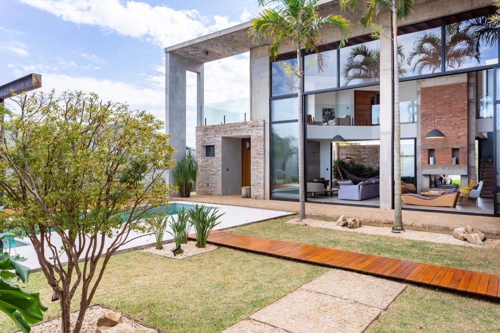 Комфортный семейный дом F.P. House, Бразилия