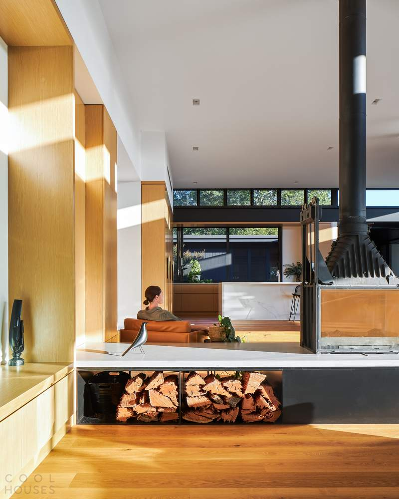 Современный дом с интересной богатой фактурой, Австралия